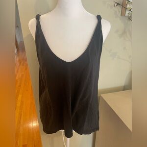 Anthropologie cotton tank size M